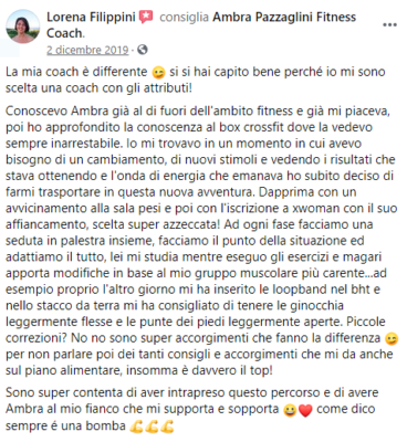 Lorena Filippini, 38 anni