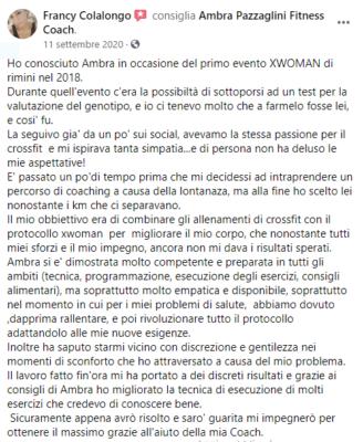 Francesca Colalongo, 48 anni